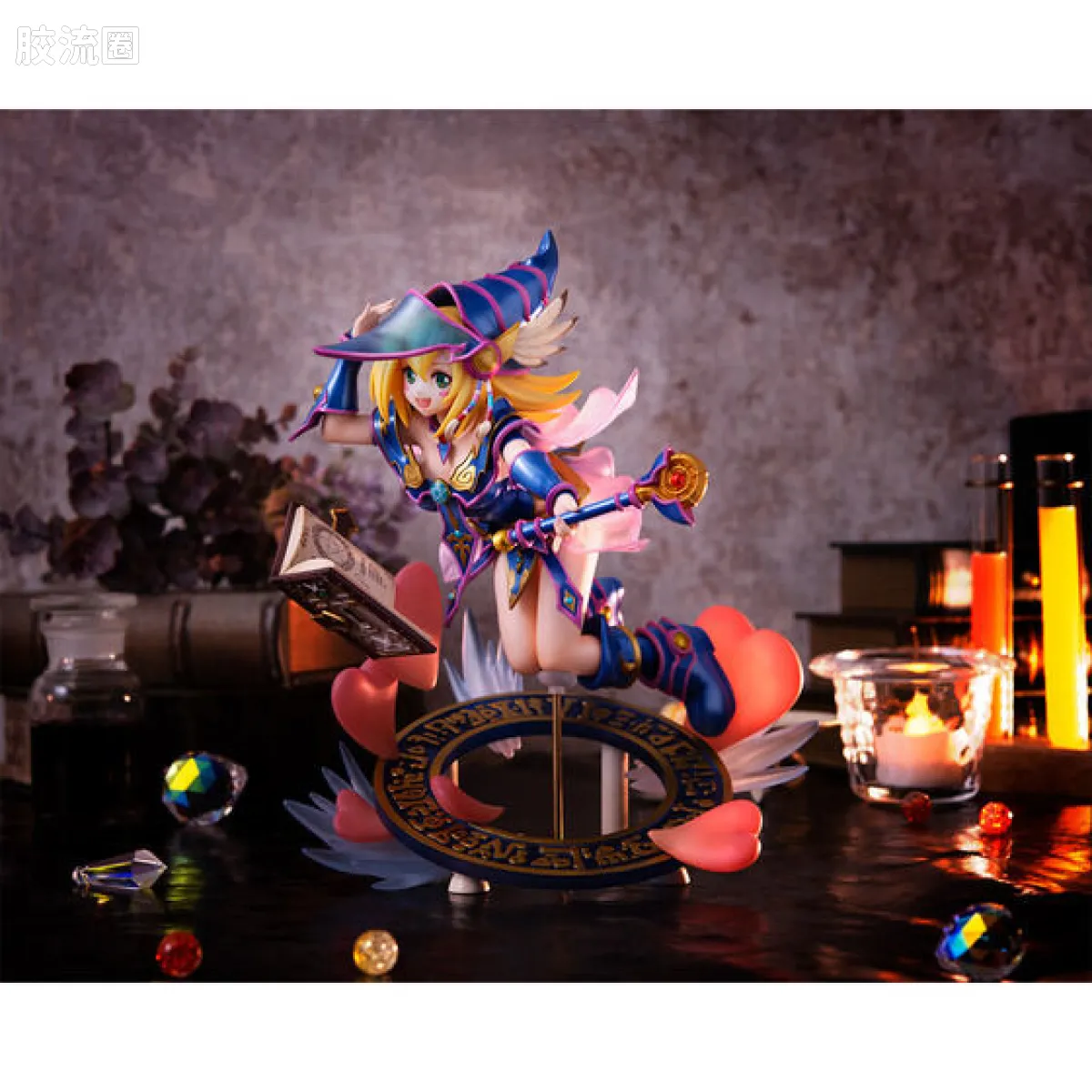 Mega House 手办系列 Art Works Monsters(A.W.M或称AWM) 黑魔导女孩 - 图片